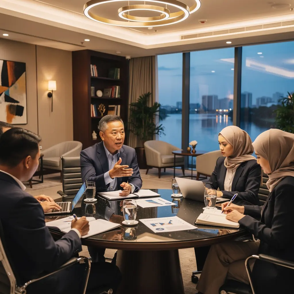 A close-up of a business book cover featuring inspirational quotes.